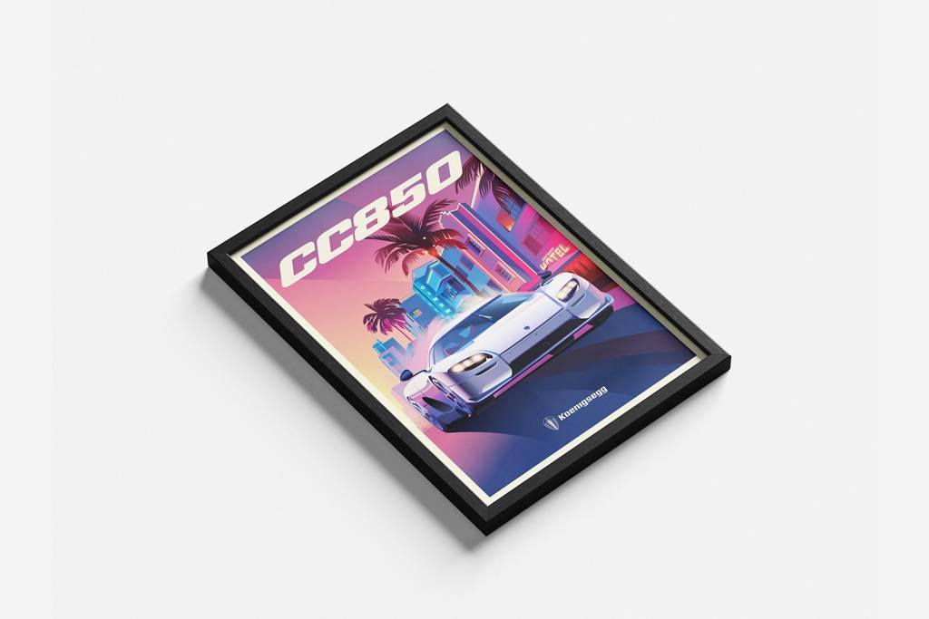 CC850 Art Deco Poster