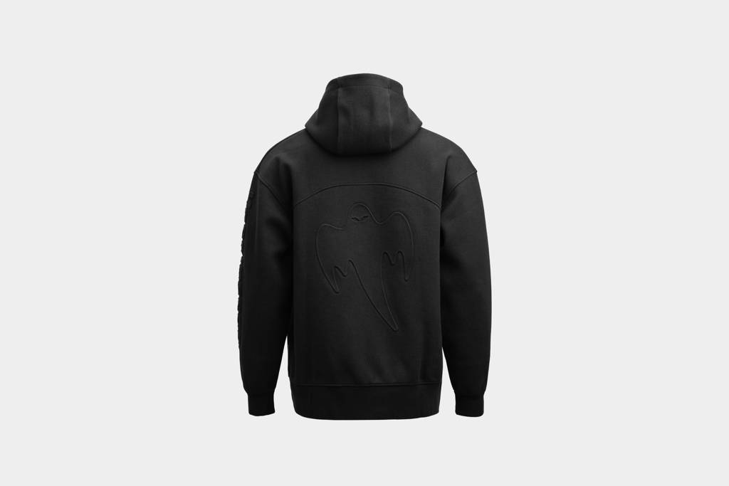 Ghost Fit Embossed Hoodie