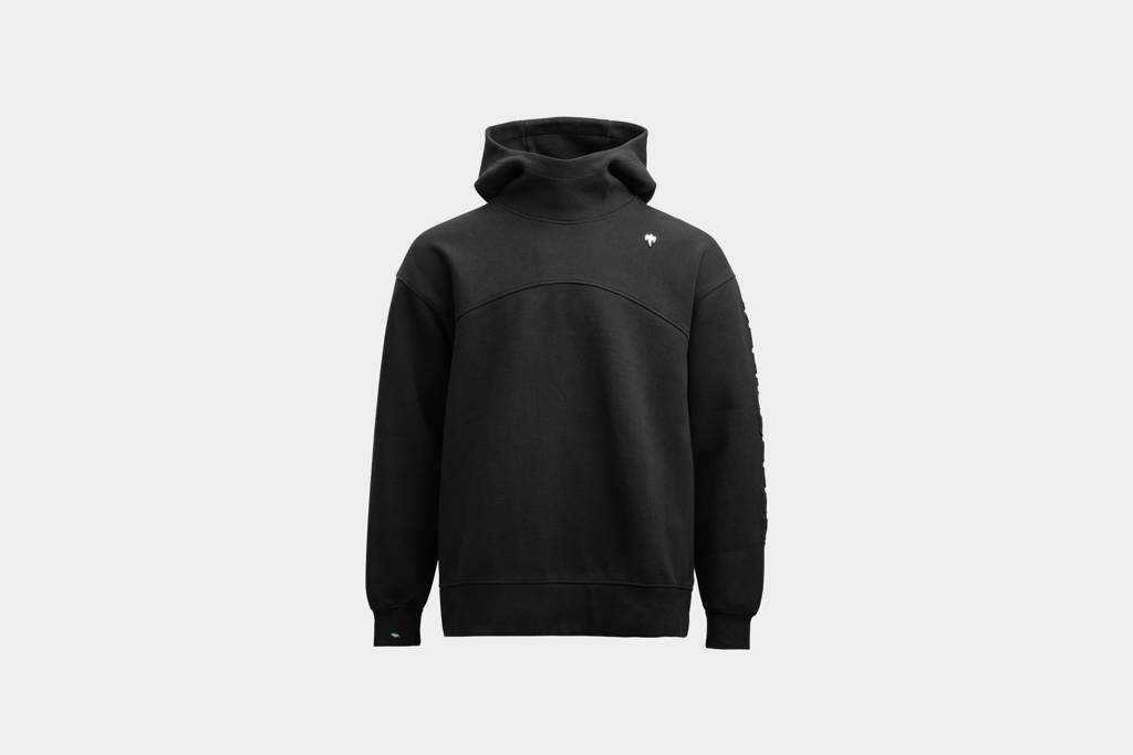 Ghost Fit Embossed Hoodie
