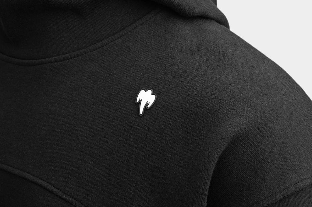 Ghost Fit Embossed Hoodie