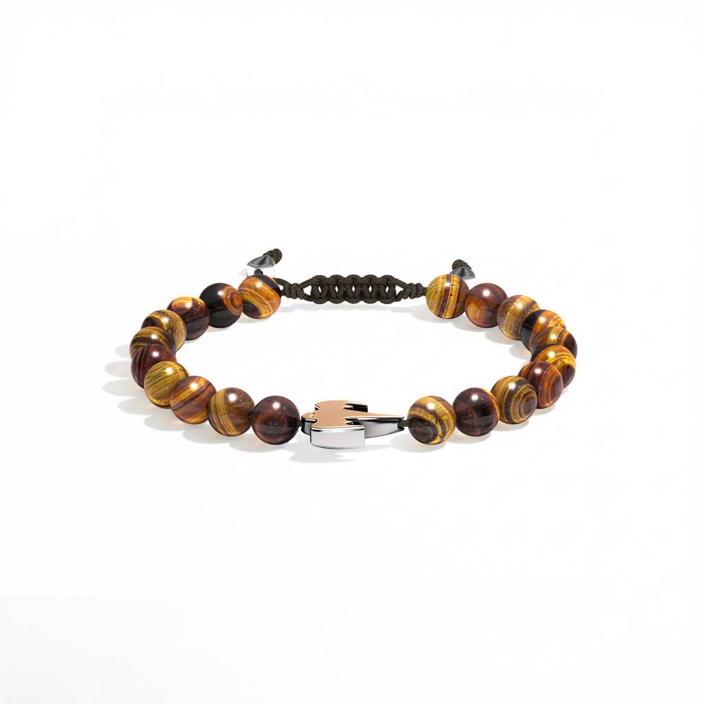 Ghost Tiger Eye Bracelet