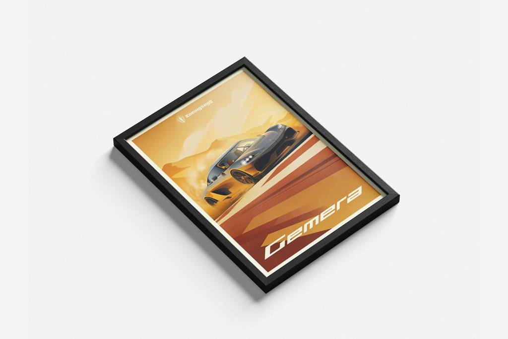 Gemera Art Deco Poster