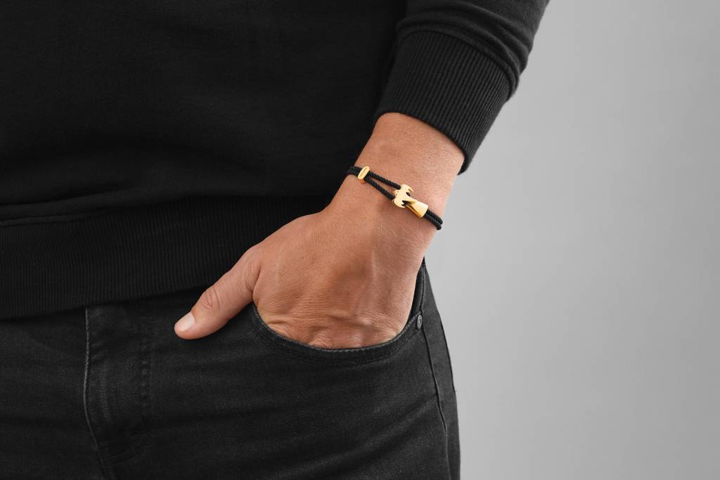 Ghost braided bracelet - Gold