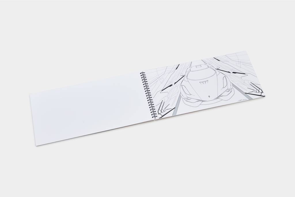Koenigsegg Coloring Book