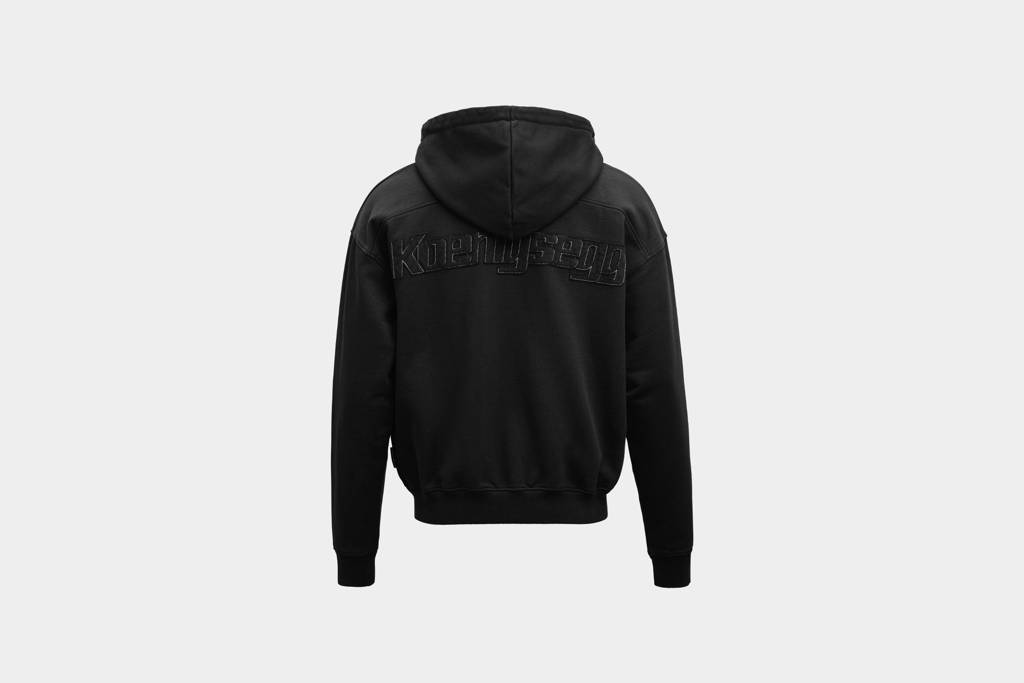 Koenigsegg Appliqué Zipped Hoodie